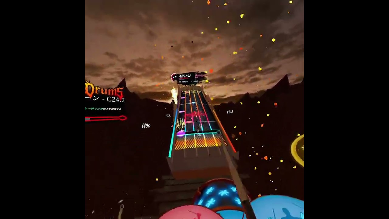 Smash Drums!  |  METAQUEST版  ｜  キャンペーンモード ｜ クラシックモード側プレイ動画　枝部分をやっていこう！　C24 2