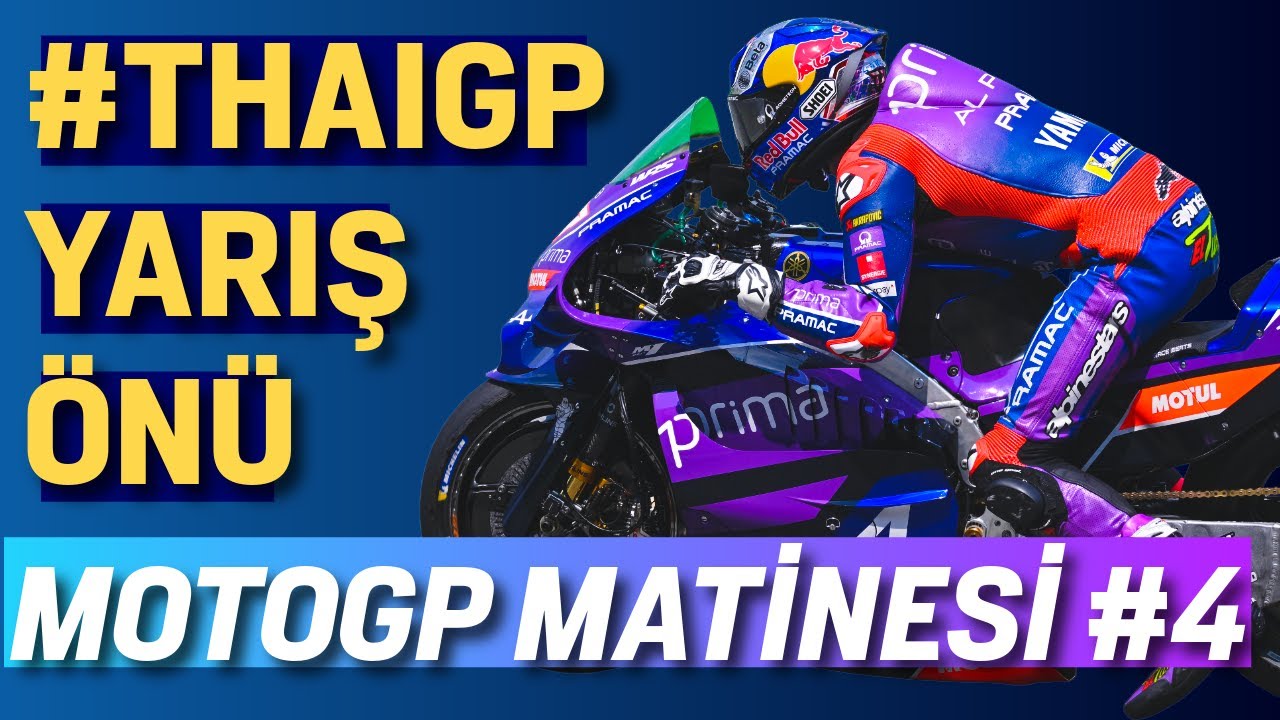 TOPRAK İLK YARIŞINA ÇIKIYOR - MotoGP Matinesi #4