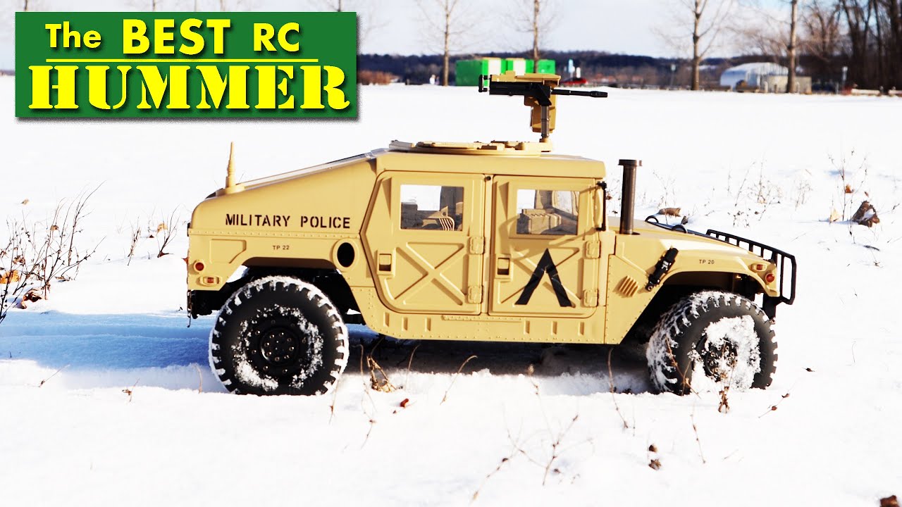 Is this the BEST Military RC Hummer money can buy?   HG P408 - Review