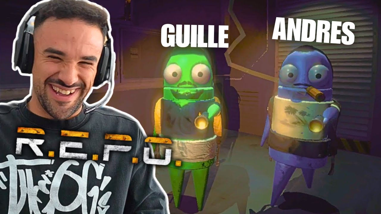 Illojuan juega R.E.P.O. con MODS ft. Andres y Guille | Mejores momentos