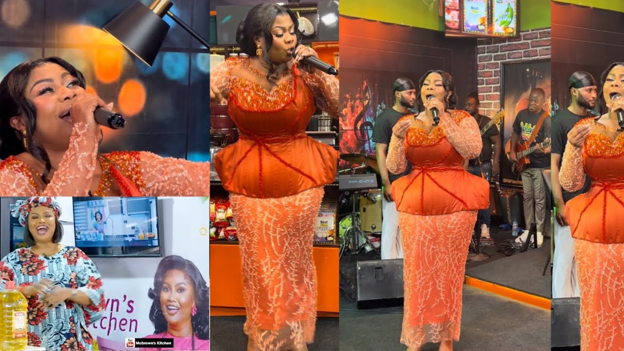 No cooking Show has this kind of luxury Kitchen- Empress Gifty subtly jabs Mcbrown ? ..,