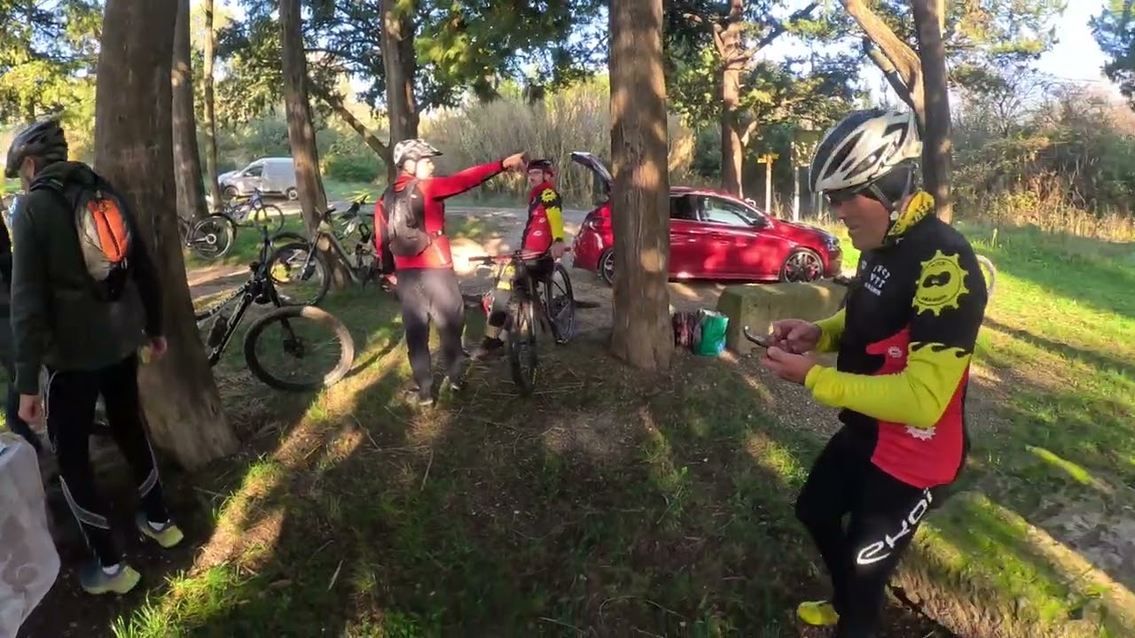 Le 14:12:25 Sortie annuelle du Club VTT d’Aramon,