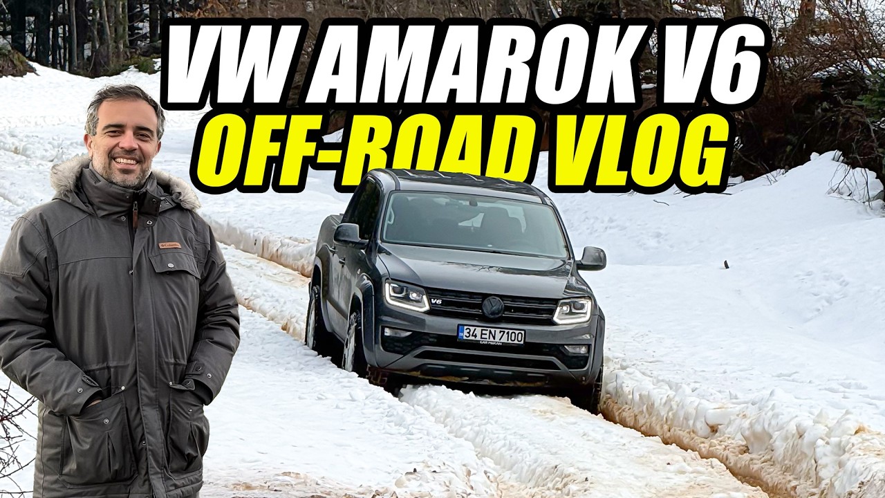 VW Amarok V6 ile Karda Off Road VLOG | Toyota Hilux GR Sport vs Ford Raptor vs Land Cruiser Prado
