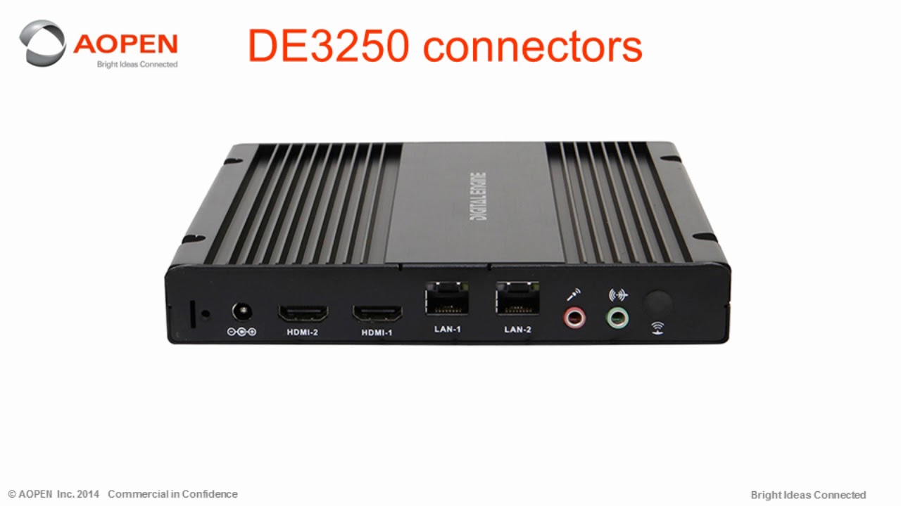 AOPEN Webcast DE3250