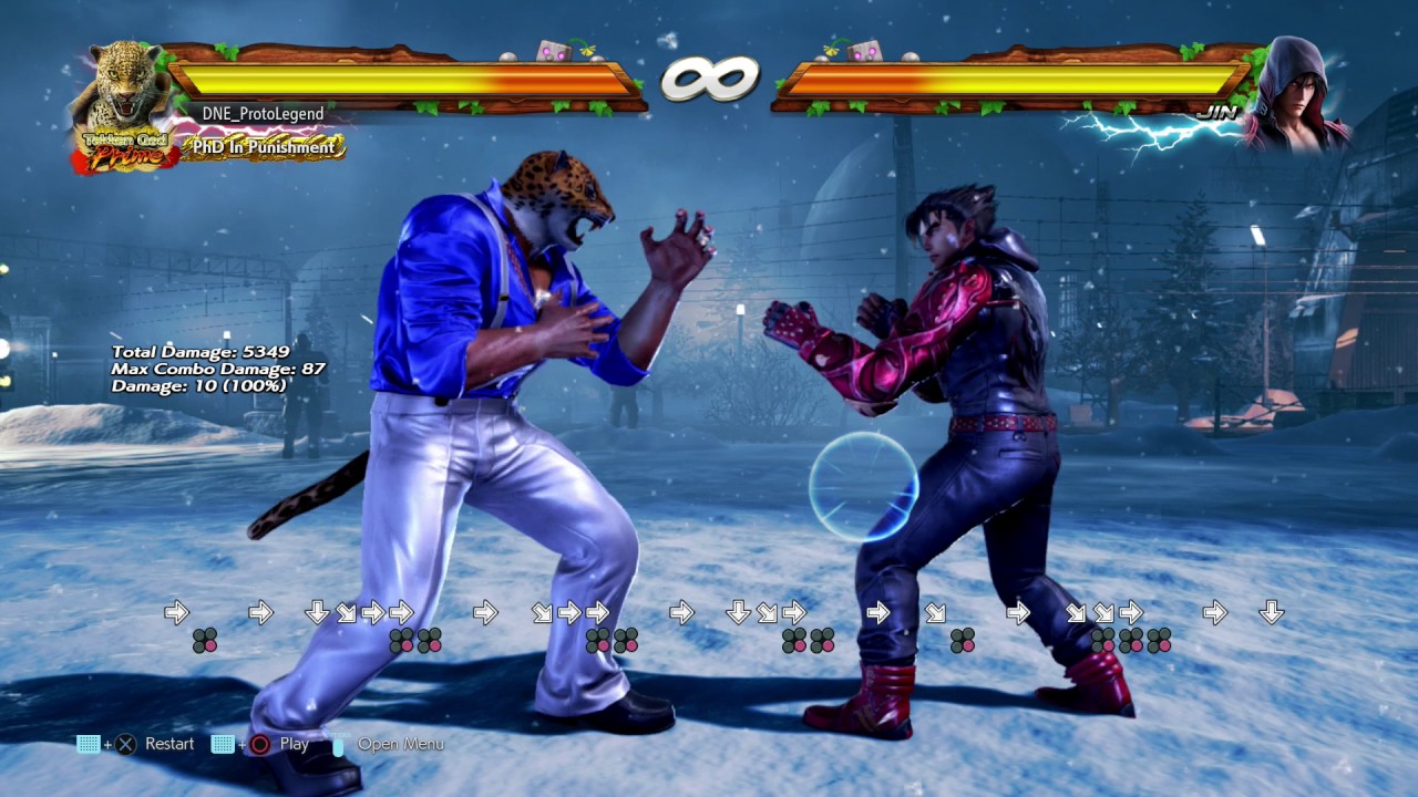 Tekken 7 - King NH Combos (MAX)
