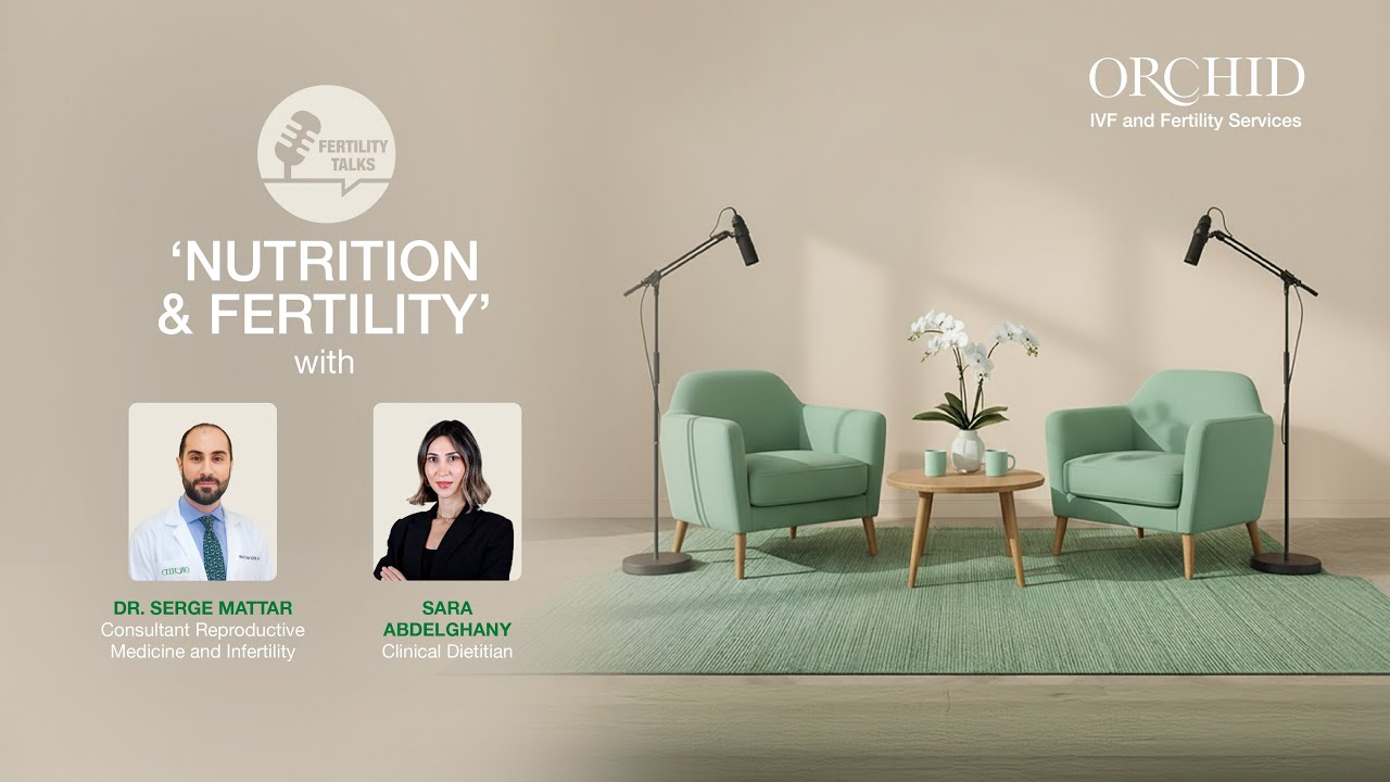 Fertility Talks | Nutrition & Fertility with Dr. Serge Mattar and Sara Abdelghany
