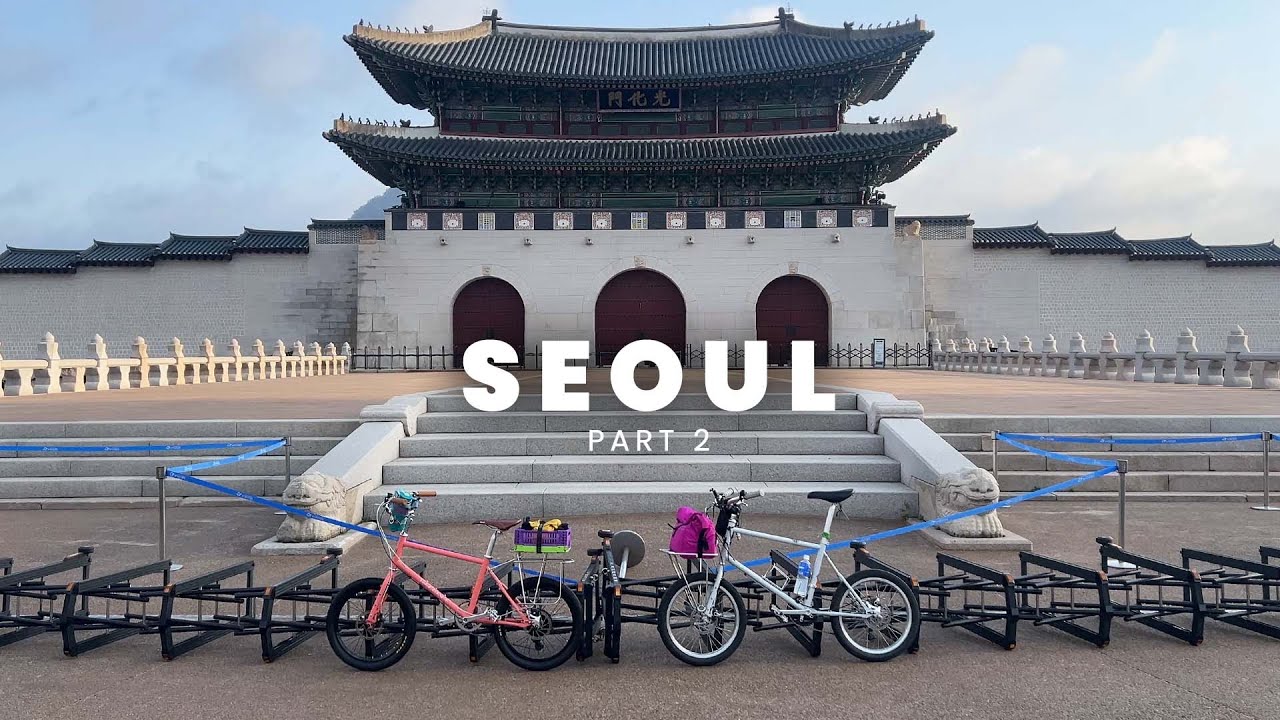 SEOUL 🌸❄️ Biking Namsan Tower, Mangwon Market, Han River