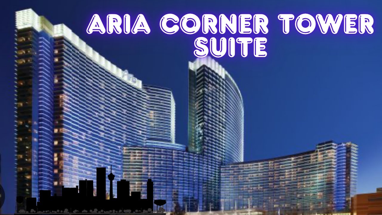 Экскурсия по номеру люкса Aria Las Vegas Corner Tower