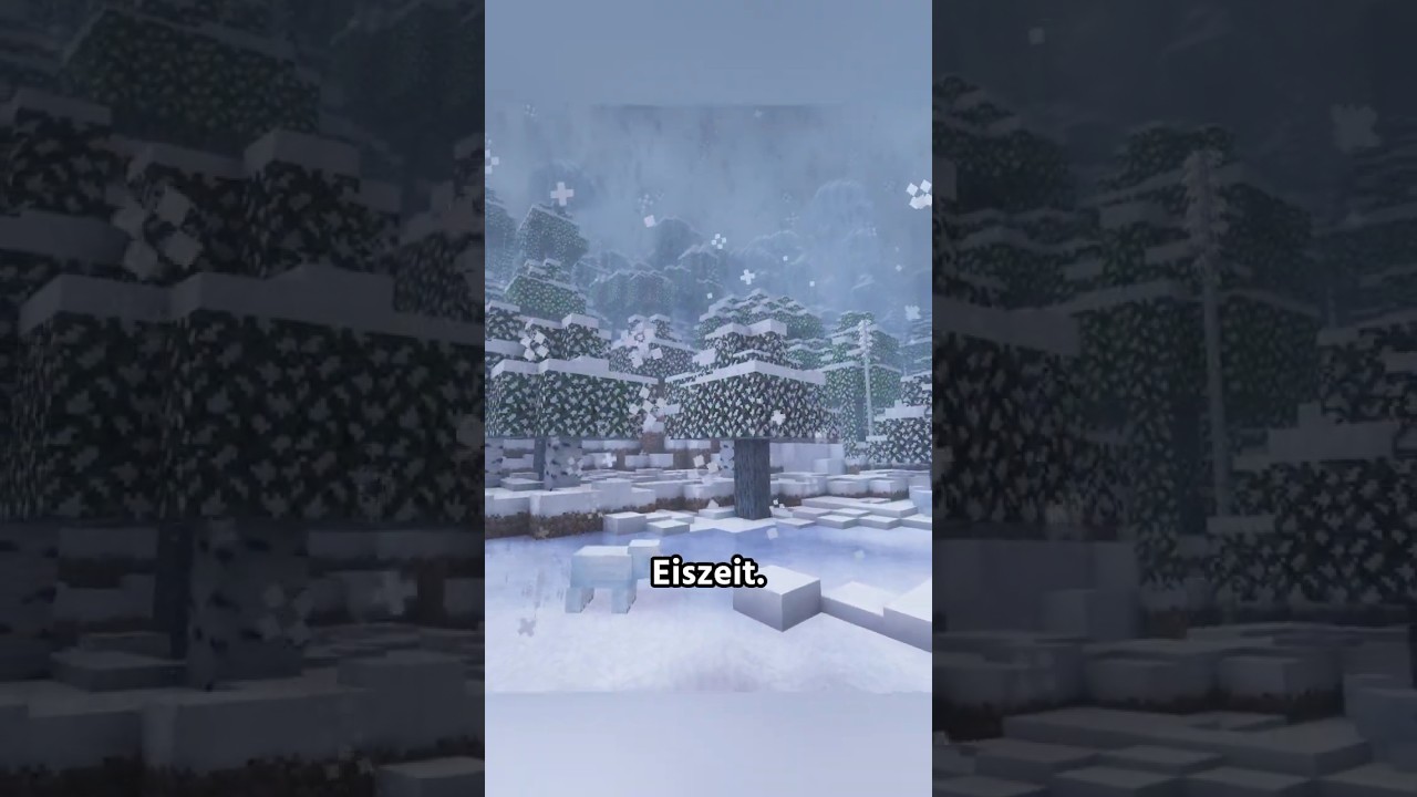 Alles friert ein&hellip; #minecraft #minecraftmods #minecraftdeutsch
