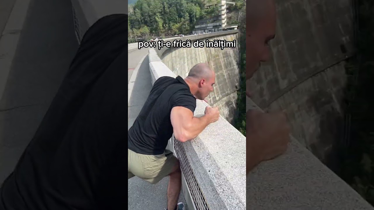 Era să cad de pe pod….