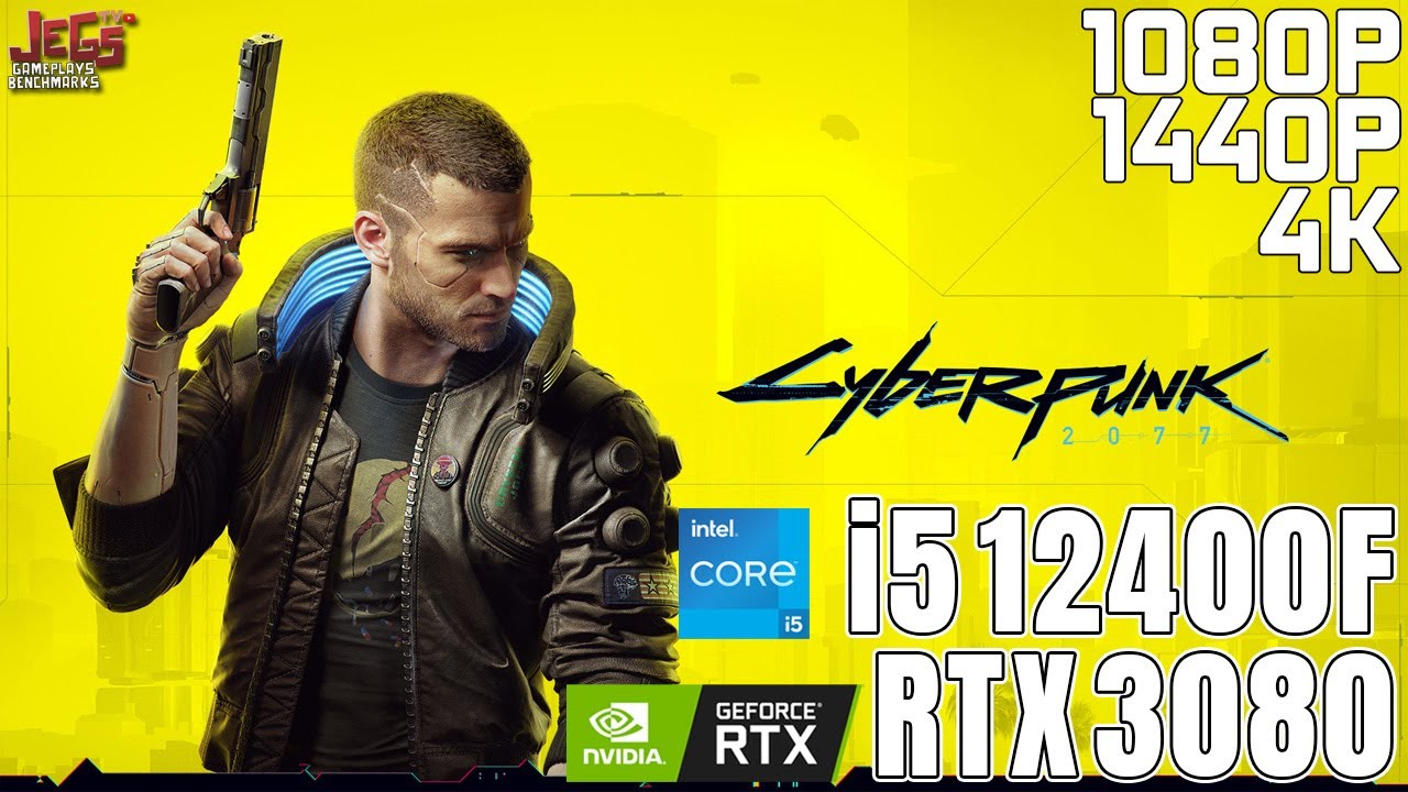 Cyberpunk 2077 | i5 12400F + RTX 3080 | 1080p, 1440p, 4K benchmarks!