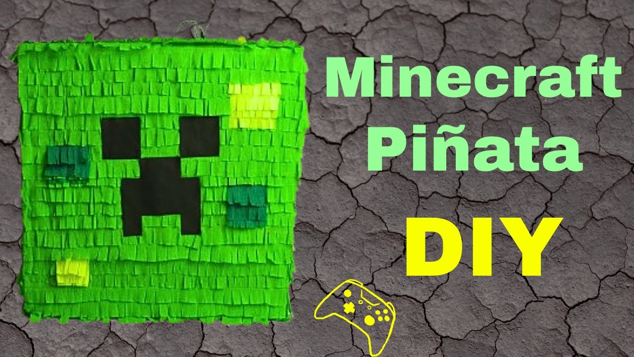 DIY: Как сделать пиньяту Крипера из Minecraft