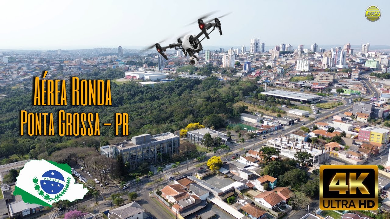 Aérea bairro Ronda - Ponta Grossa PR