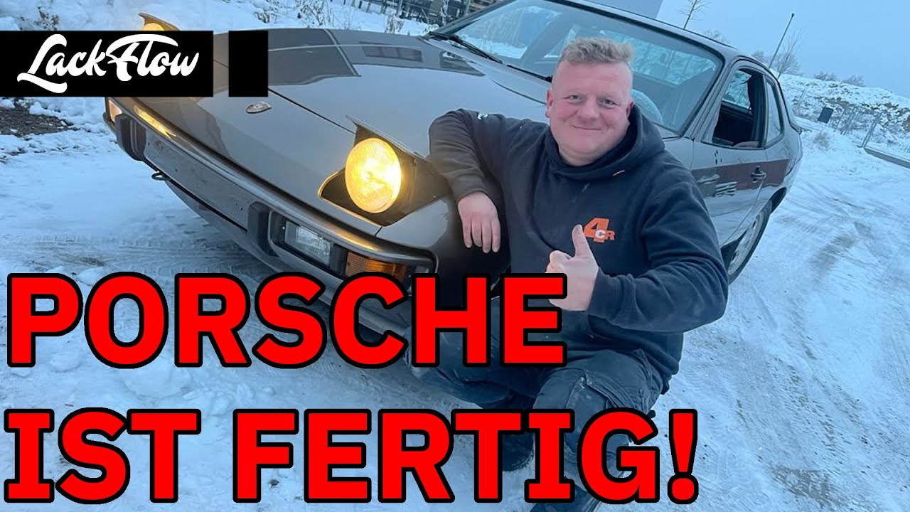 Wiederaufbau eines Porsche 924 - Projekt fertig