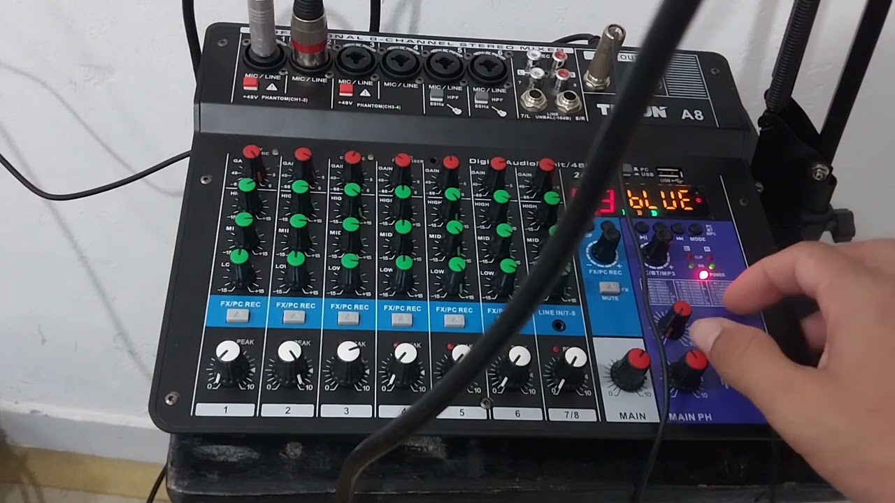 Mesa de som Teyun A8 presta mesmo?!!