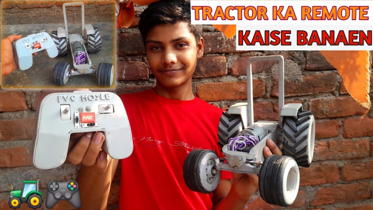 TRACTOR KA REMOTE KAISE BANAEN How to make Rc tractor remote speed control 