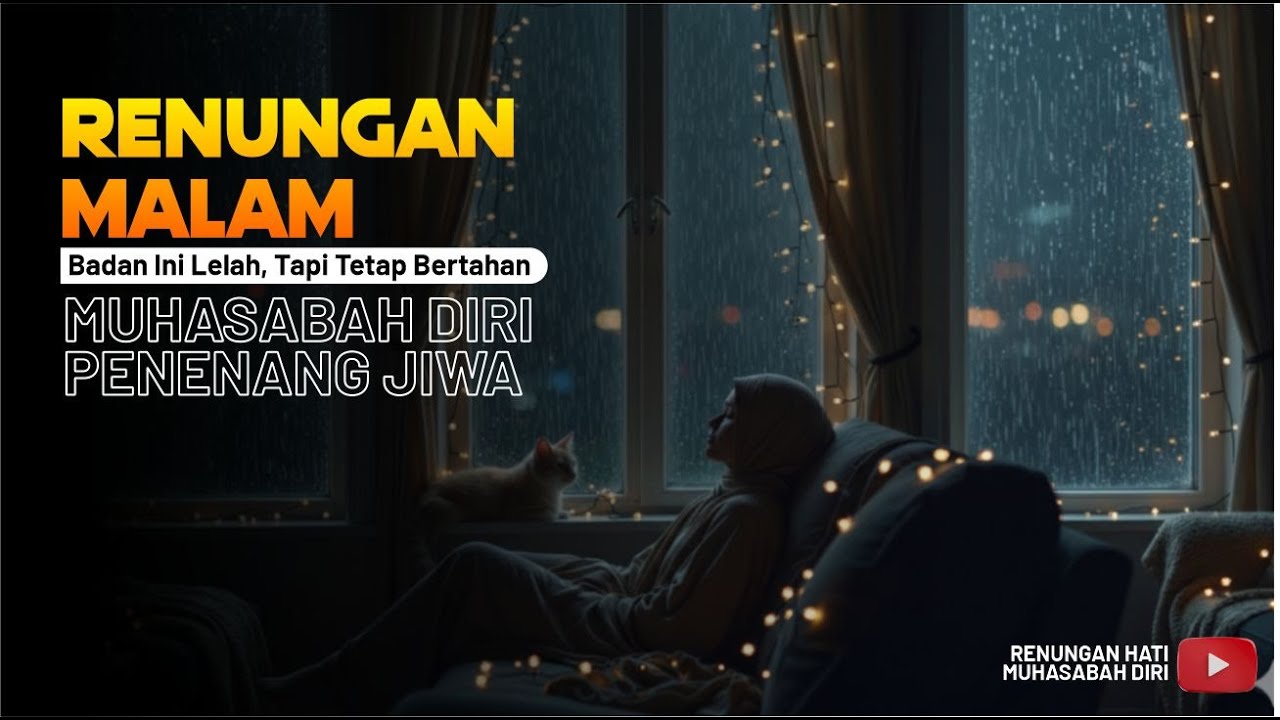 Terima Kasih Badan Ini, Kau Tak Pernah Menyerah  | Renungan Malam | Muhasabah Diri Penenang Jiwa