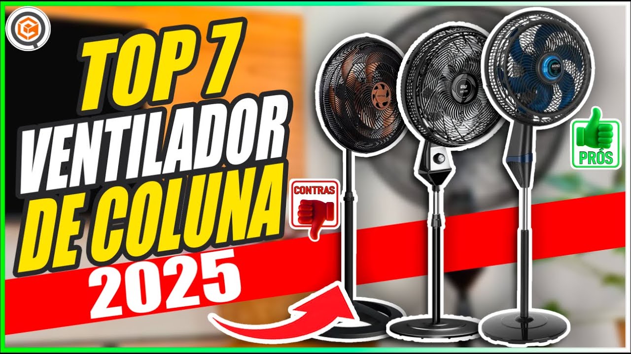 MELHOR VENTILADOR DE COLUNA 2025: Potência Máxima, Economia e Refrigeração Garantida!
