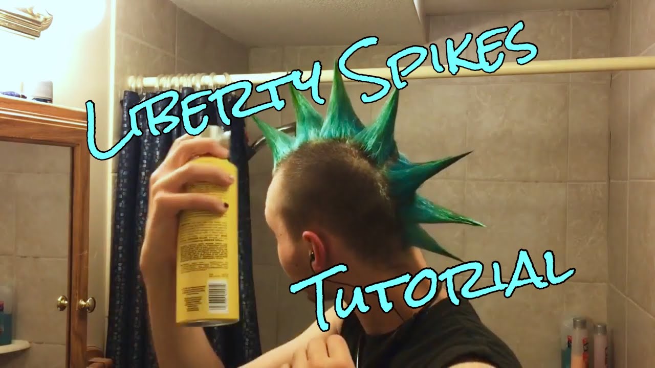 How to put up a liberty spike mohawk