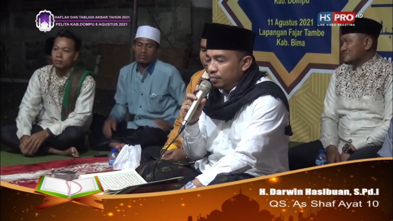H Darwin Hasibuan Haflah Akbar PQ Bima Dompu 2021