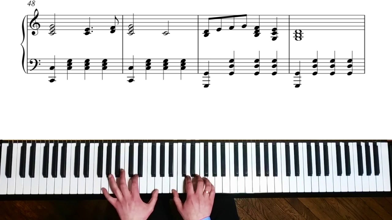 Thine Is The Glory - Advanced Piano Arrangement No. 1 - 38,000pts