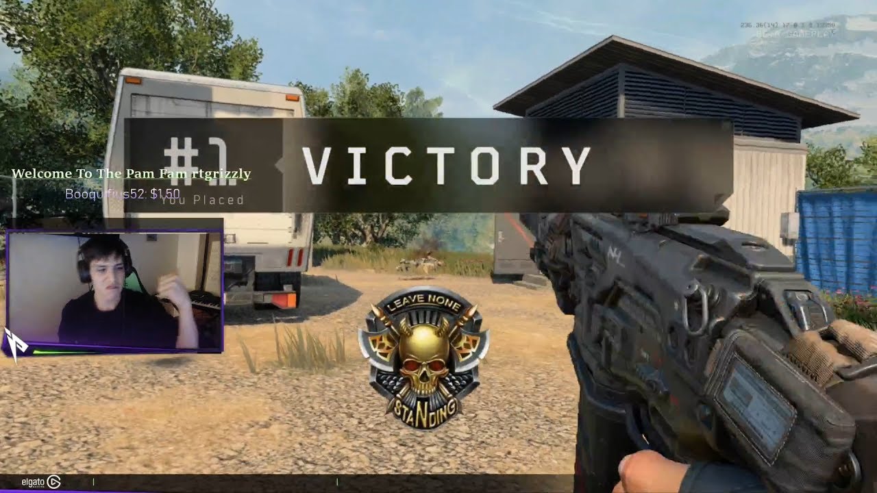 Pamaj - MY FIRST EVER BLACKOUT WIN (BO4 Battle Royale)