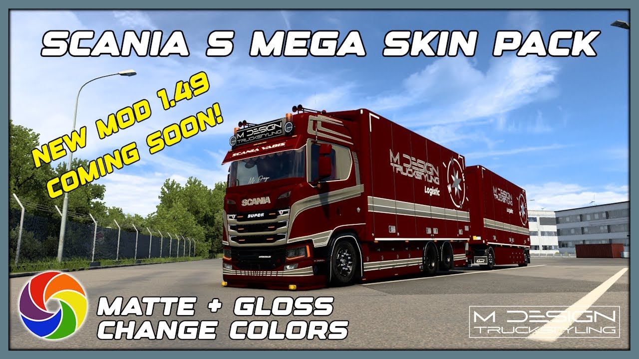🔴 ETS2 | WEST BALKANS 1.48.5 + FREE SOUND MOD SCANIA OPEN PIPE SJ CONCEPT + SCANIA S CUSTOM SKIN
