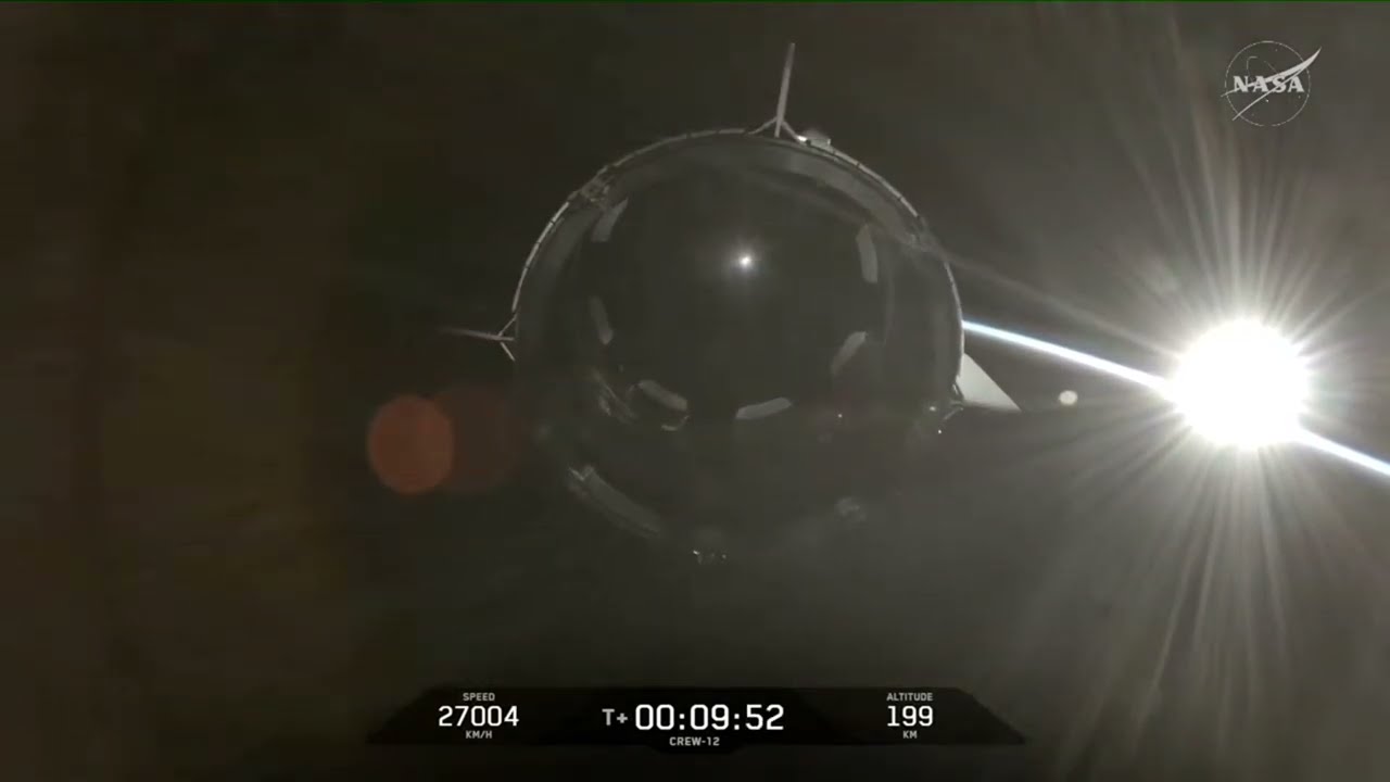 ВЫХОД В ПУТЬ! Экипаж NASA SpaceX №12