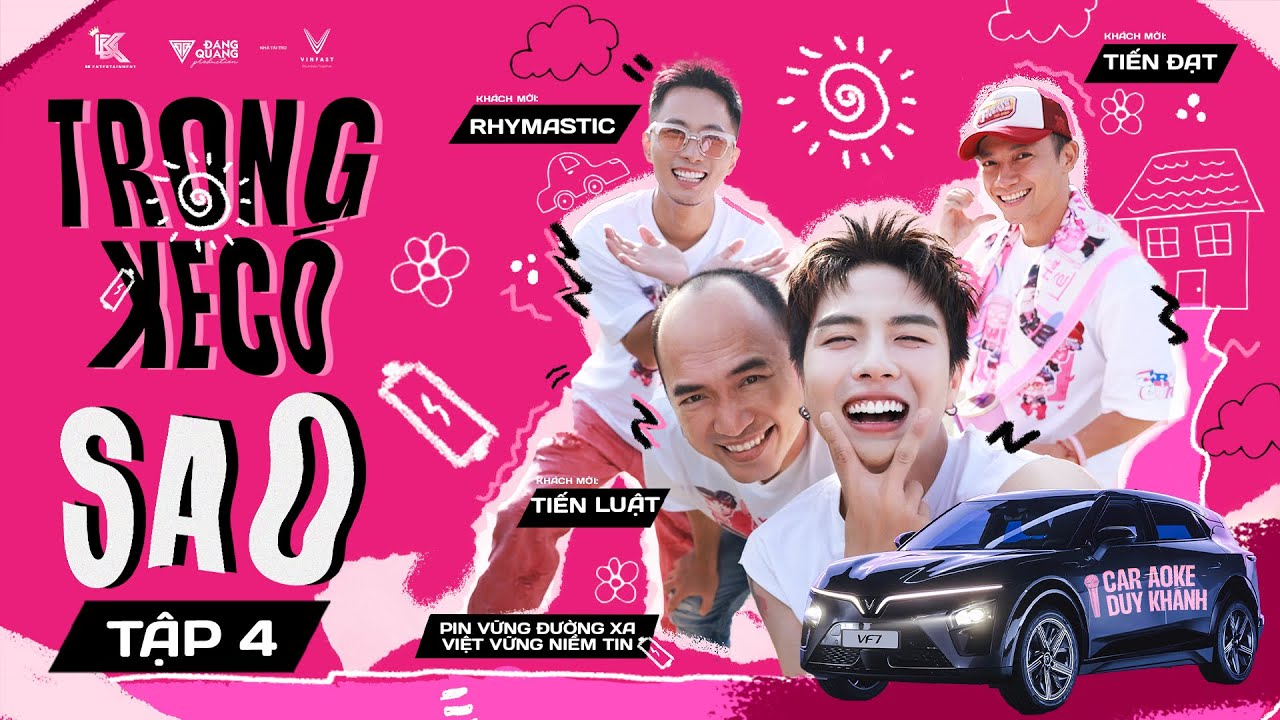《Trong Xe Có Sao - CAR-aoke》 #4 || Duy Khánh - Tiến Luật - Tiến Đạt - Rhymastic || Official