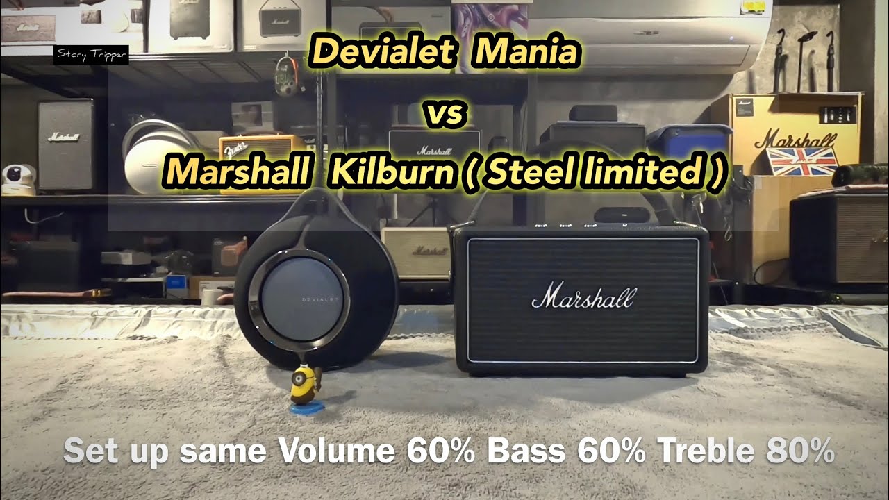 Devialet Mania vs Marshall Kilburn ( Steel limited )