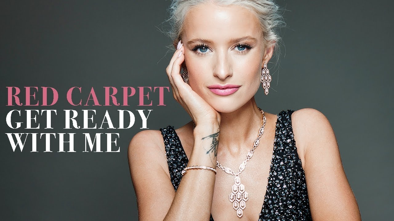 GRWM Red Carpet Glam + Designer Dresses for Cannes Film Festival