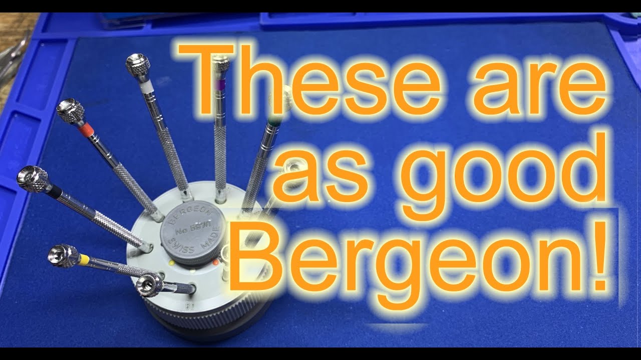 Watchmaker Screwdrivers!  As good as Bergeon!