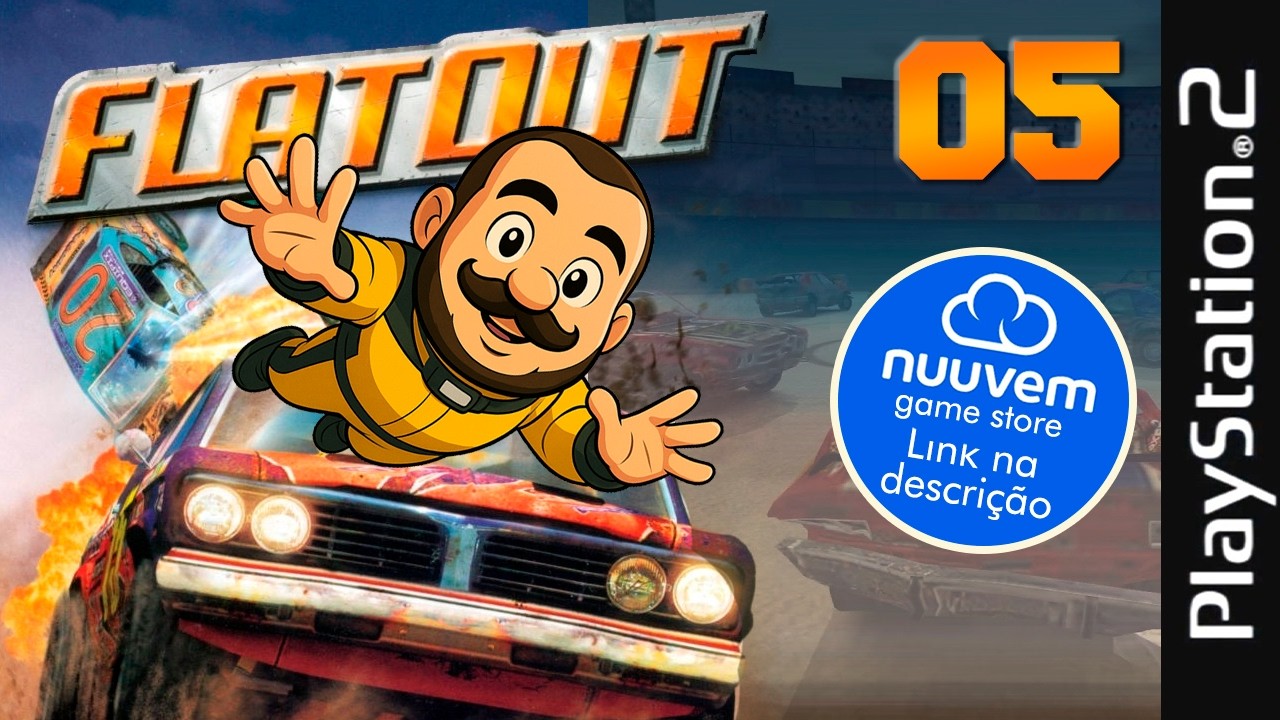 Série FlatOut - PS2 | #05 #gameplay #games #bvgtv #live #ps2 #flatout #playstation