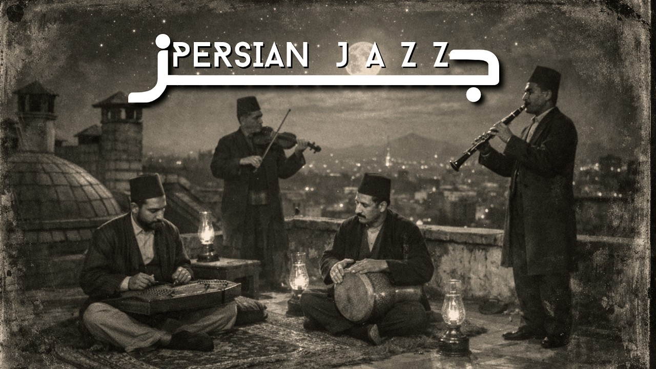 Persian Jazz • Qajar Night Lounge with Santur, Tonbak, Piano & Sax