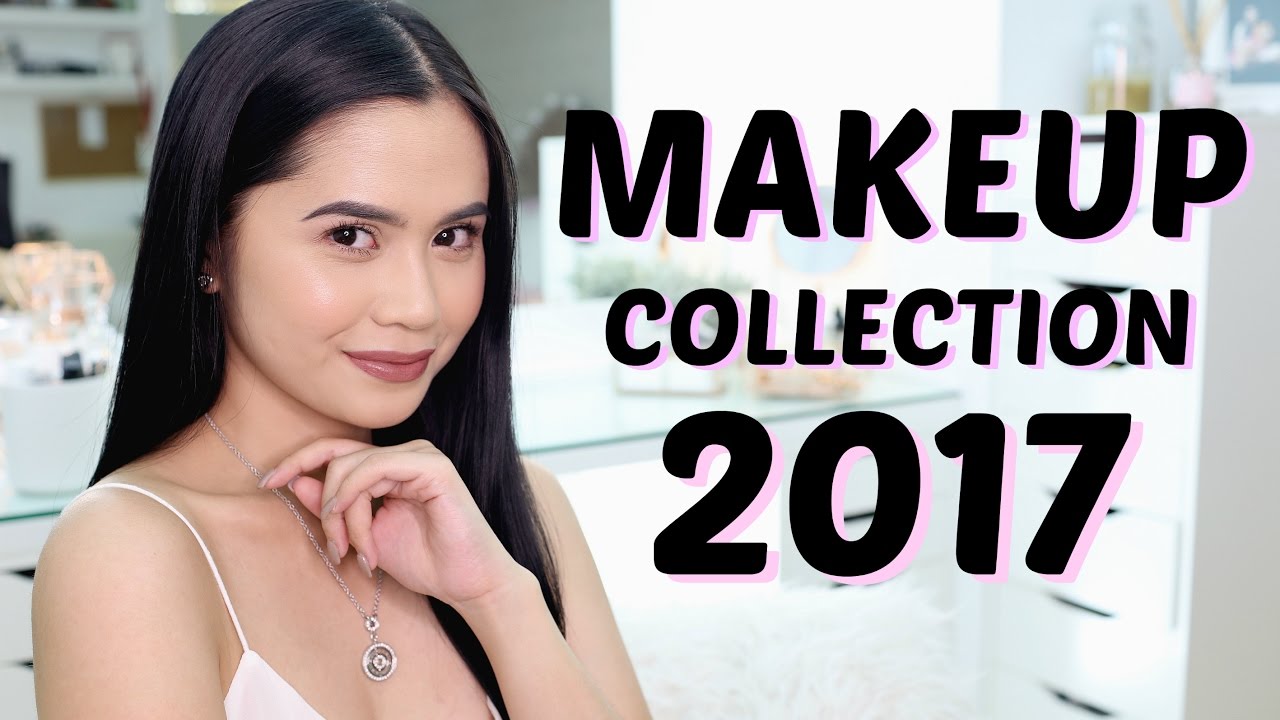 MAKEUP COLLECTION 2017 + Thank you for 100K Subs! | Anna Cay ♥