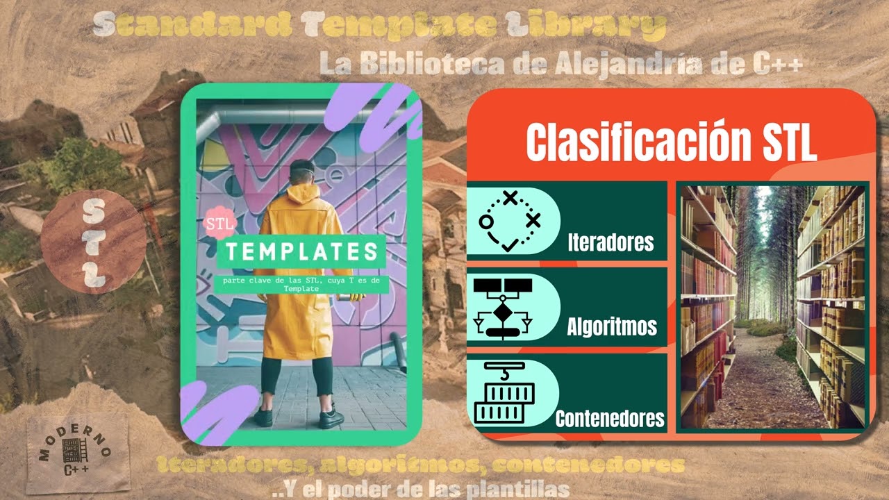 206.- Curso de C++ Avanzado. STL. La Standard Template Library de C++