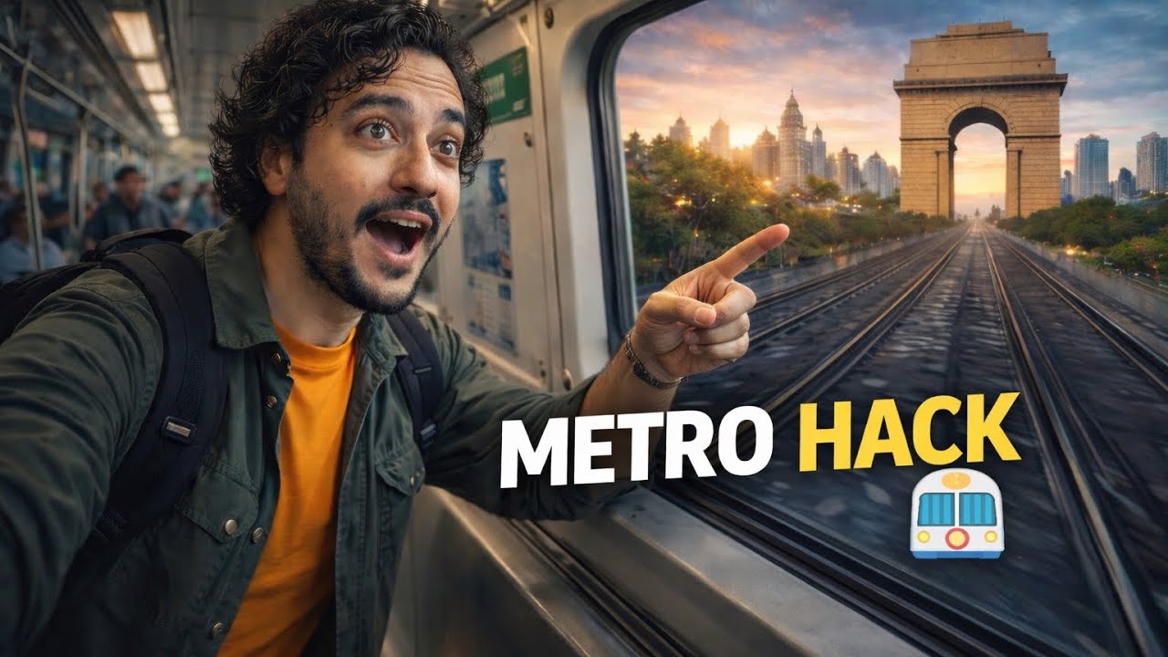 Delhi Vlog: Riding the Metro & Catching Up with My Old Friend