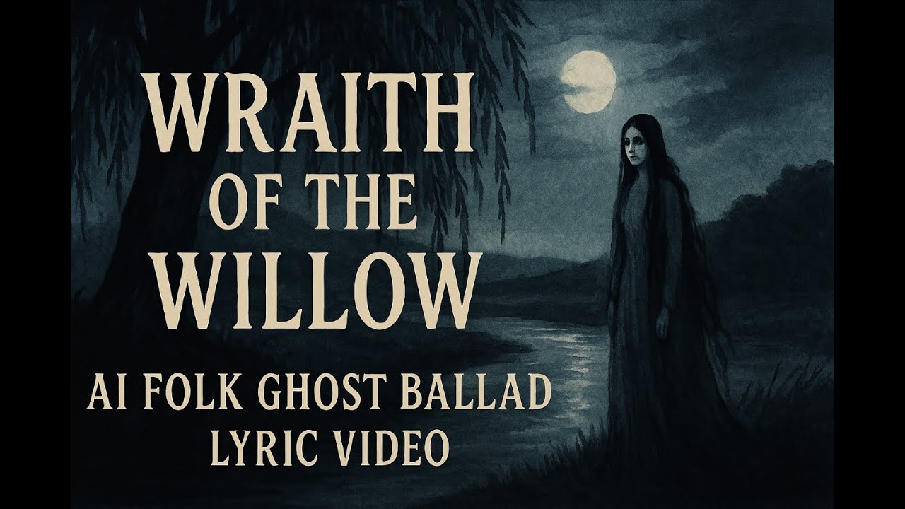 Wraith of the Willow | AI Folk Ghost Ballad Lyric Video (Suno AI Music) #ai #aimusic #sunoai