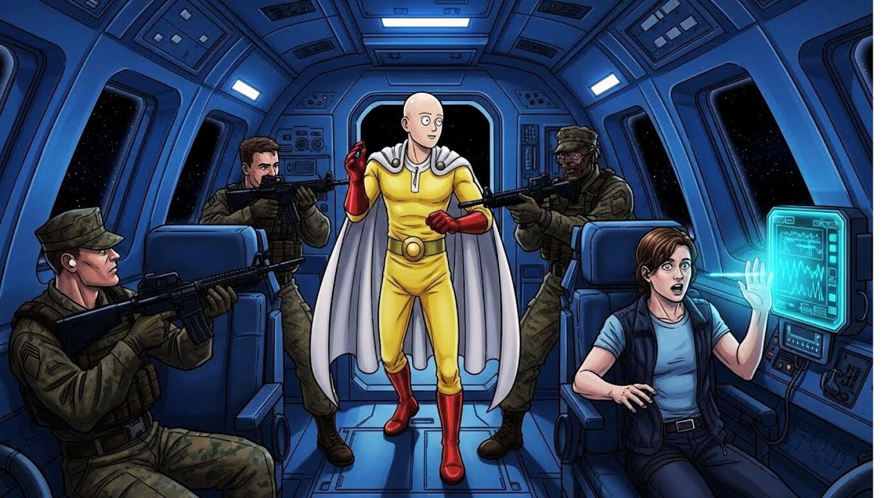 What If Saitama Enters the Stargate Universe?
