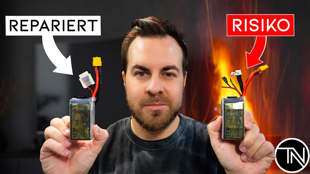 So einfach rettest Du deinen LiPo Akku! Die sicherste Methode 🔥
