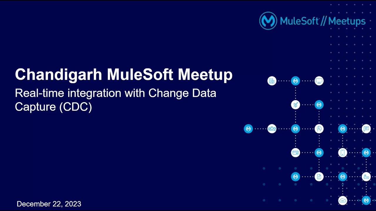 Real Time Integration with Salesforce CDC (Change Data Capture) | MuleSoft Chandigarh Meetups