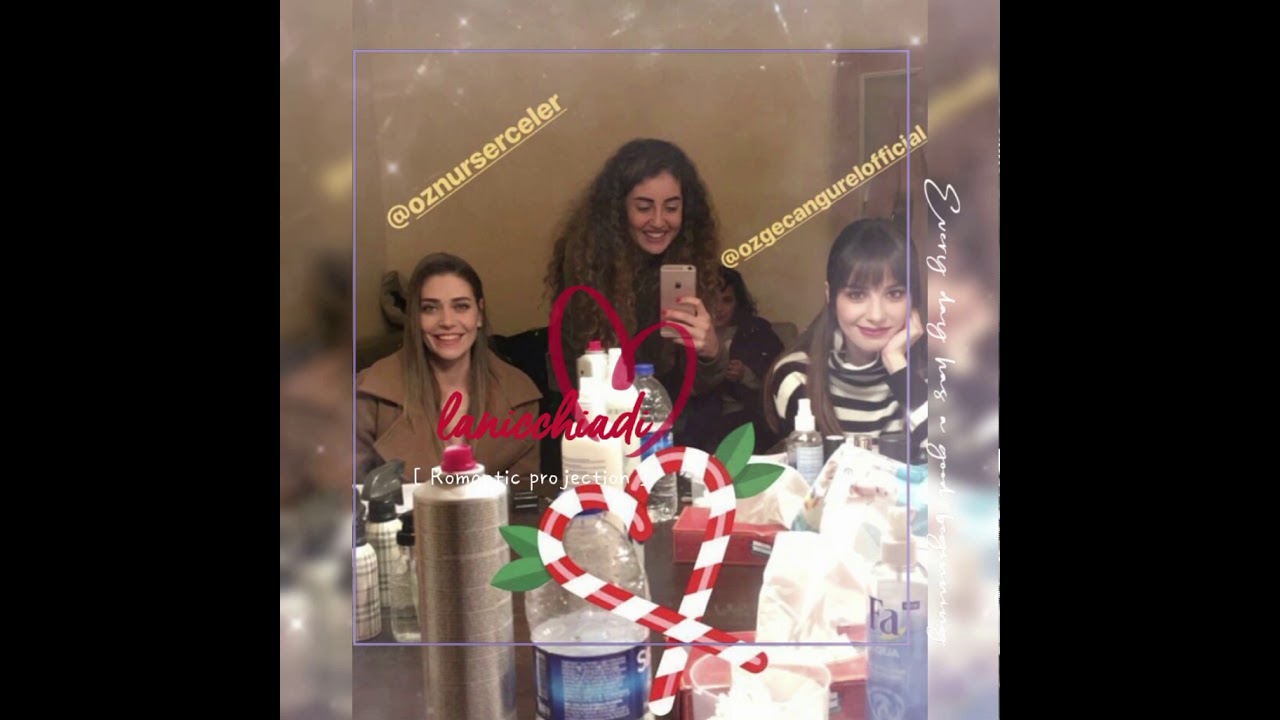 ONSET~ NAZFER ❤️ DOLUNAY on set cast 🦋 DOLUNAY ~ FERIT ASLAN NAZLI PINAR  22 gennaio 2021