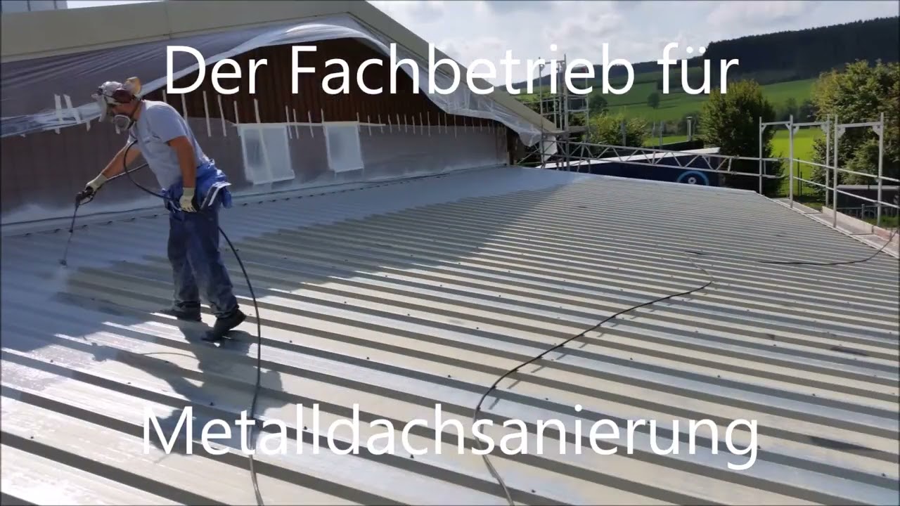 Metalldachbeschichtung Metalldachsanierung HBV DACH