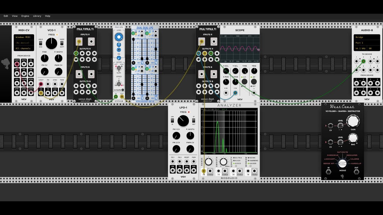 Patches   Basic  Standard  Classic and Famous Modular Synthesizer Patches Part 2  West Coast Synthes