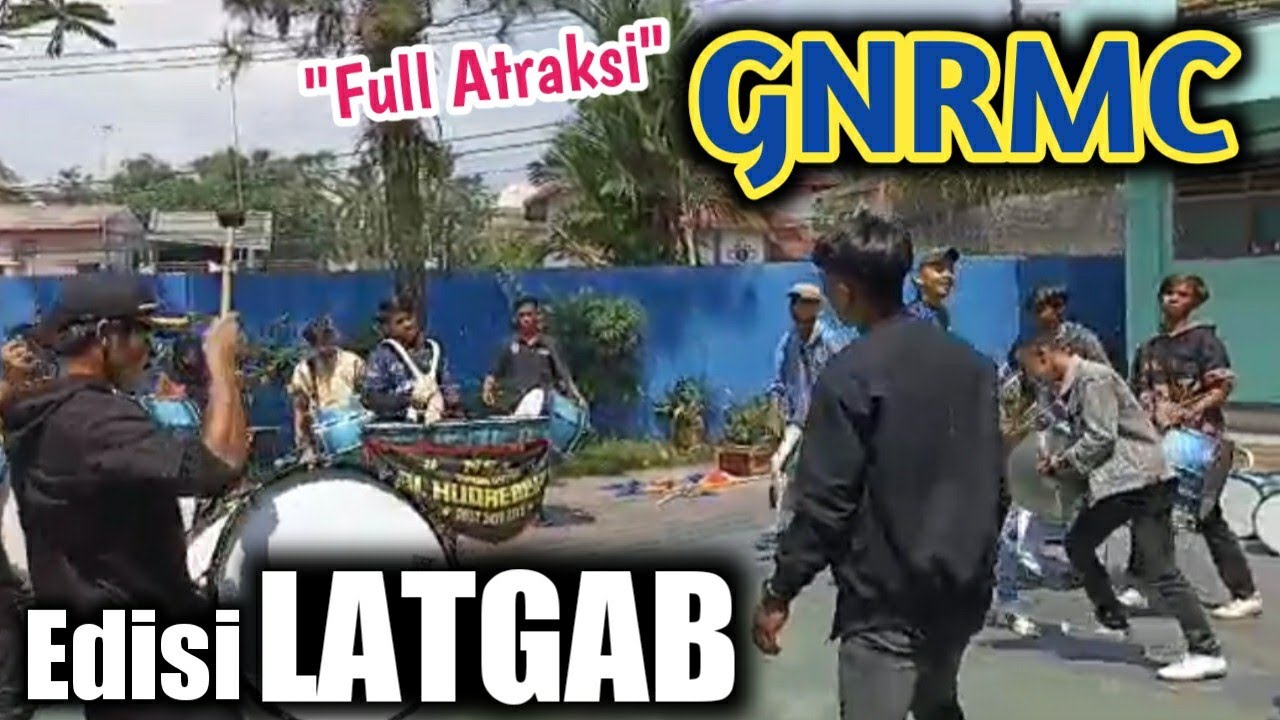 FULL ATRAKSI !!! DRUMBAND GNRMC EDISI LATGAB (LATIHAN GABUNGAN) DI MABES NSA