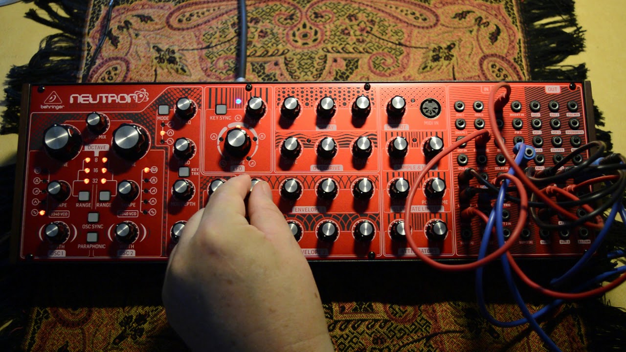Behringer Neutron  - Krell patch