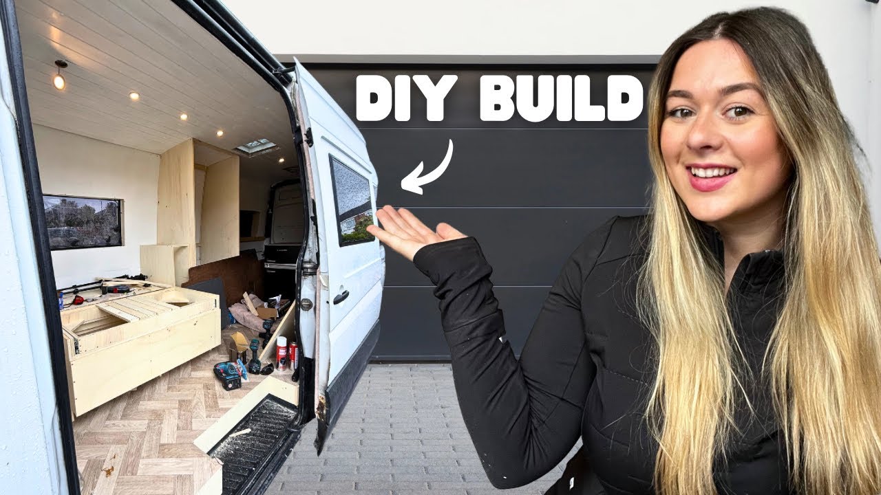 Converting a Sprinter Van Into a Luxury Camper - DIY Budget Van Build