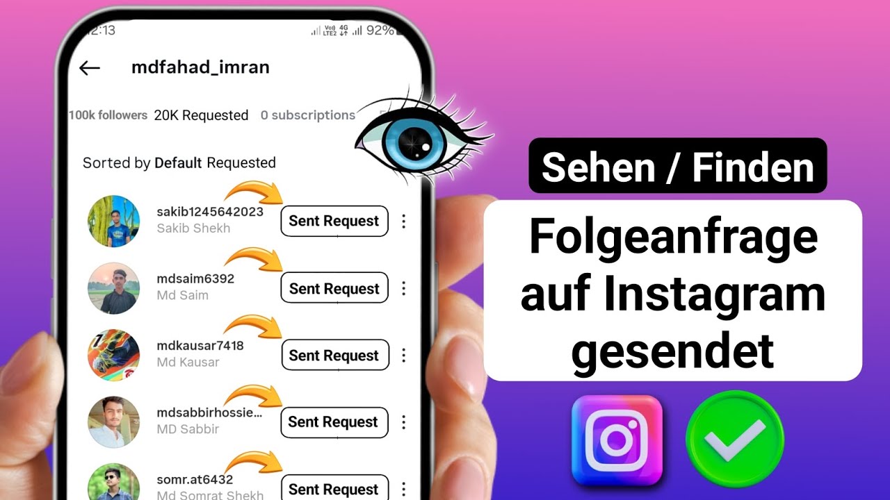 So sehen Sie gesendete Anfragen auf Instagram [Einfache Methode]