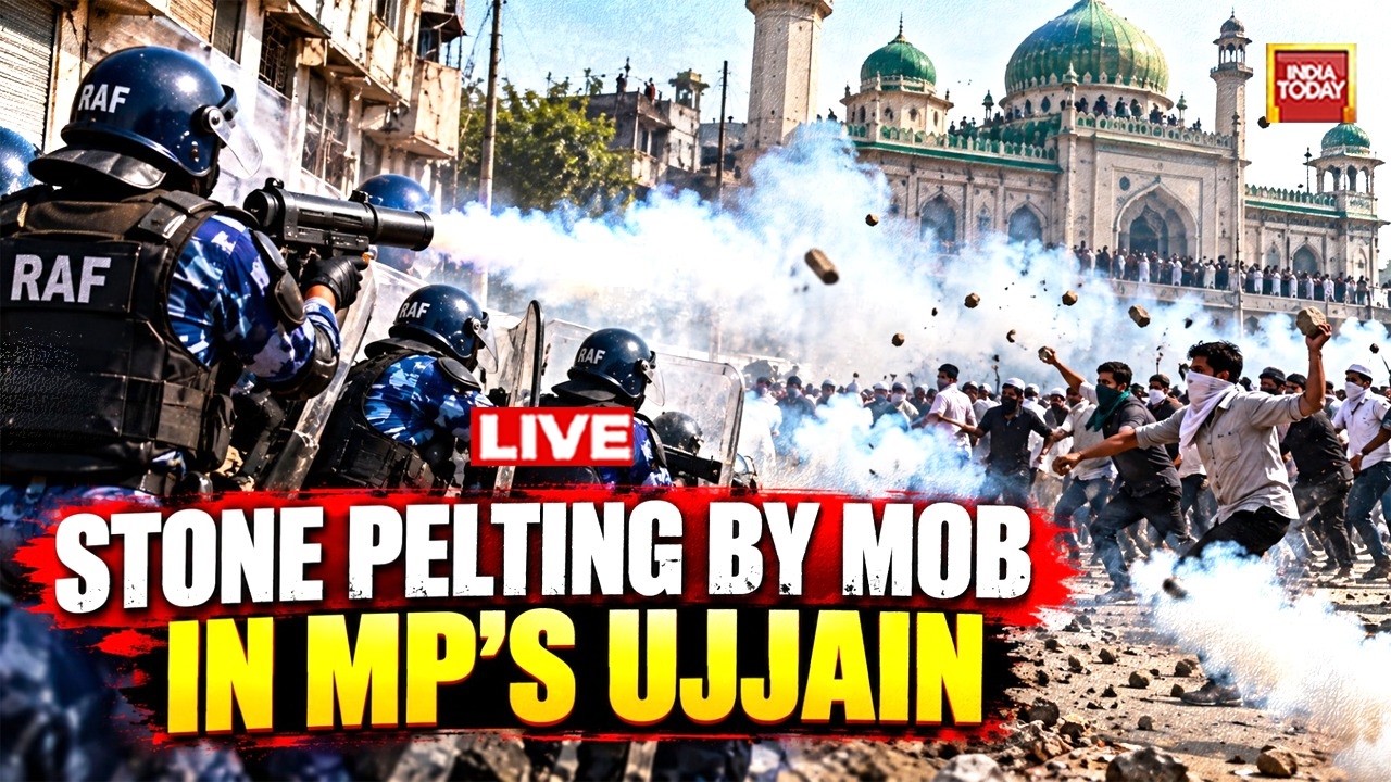 Breaking News LIVE: Ujjain Mosque Demolition | Massive Muslim Vigil Stops Ujjain Mosque Demolition