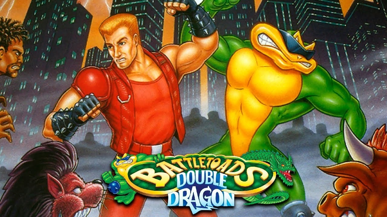 Жабы идут в бой Battletoads & Double Dragon 1993 год Sega
